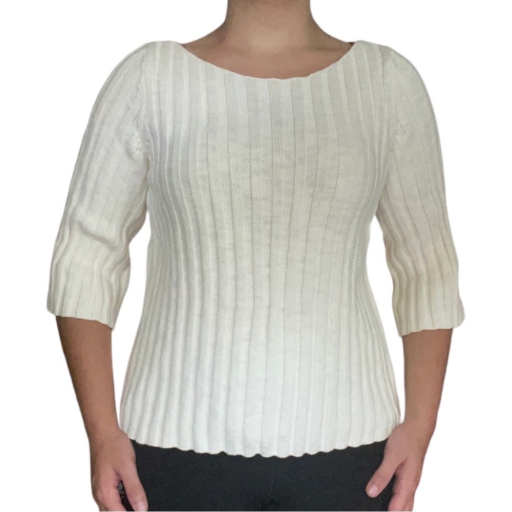 NWT GAP Off-White Bell Sleeve Sweater